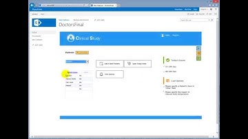 ClaySys AppForms Example - Clinical Study