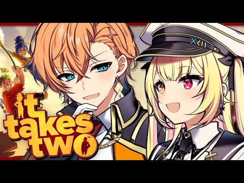 【it takes two】色々なゲームやってきてるし協力ゲーなんて朝飯前でしょう #2【#ハルサラ】