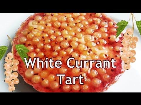 FRUIT TART CUSTARD CREAM with WHITE CURRANTS RECIPE
