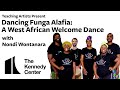 Dancing funga alafia a west african welcome dance with nondi wontanara