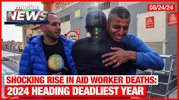 Shocking Rise In Aid Worker Deaths: 2024 Heading Deadliest Year On Record