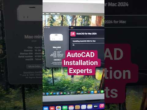 How to download and install Autocad on Mac #autocad2024 #Mac For AutoCADm1m2m3m4 installation expert
