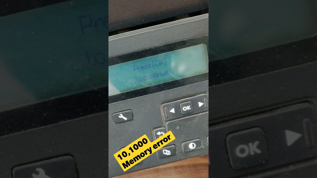 10,1000 memory error  | solution here