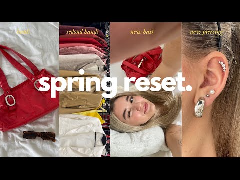 przygotowania do wiosny | haul zakupowy, nowy piercing, fresh haircut