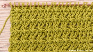 Cómo Tejer el Punto Red de Crochet Tunecino Cruzado by Patronarte 1,605 views 4 weeks ago 14 minutes, 42 seconds