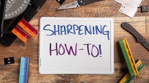 Wicked Smarts - Sharpening Instructions