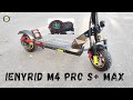 Scooter lectrique ienyrid m4 pro s max incroyable 45 kmh  unboxing et review