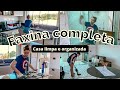 Faxina completa | casa estava uma bagunça