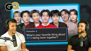 BTS Reply To Fans Online | GQ Interview Reaction!