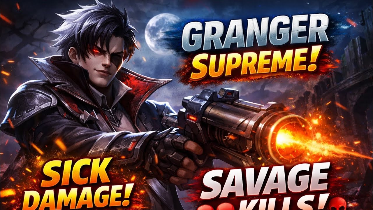 SOLO GAMEPLAY GRANGER 🔥 DAMAGE NYA GILA!