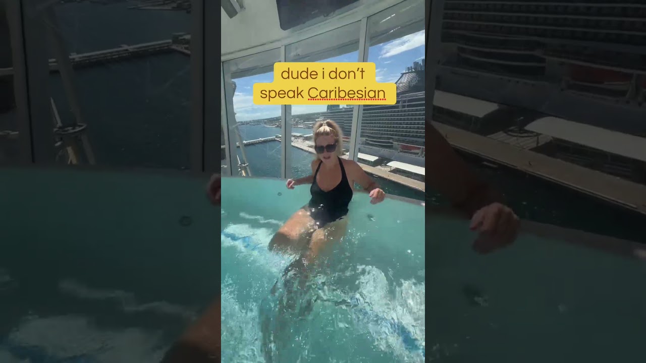 I don’t speak Caribesian #cruise