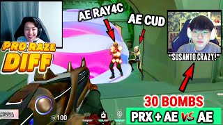 Prx F0Rsaken Shows Raze Diff Gameplay With Prx Jinggg Against Ae Ray4C Ae Cud In Ranked Valorant