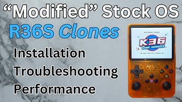 Installing a Slightly Modified Stock OS on the R36S Clones