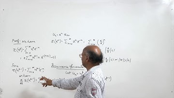 Lecture 39-  Z- transform and inverse Z- transform of elementary functions