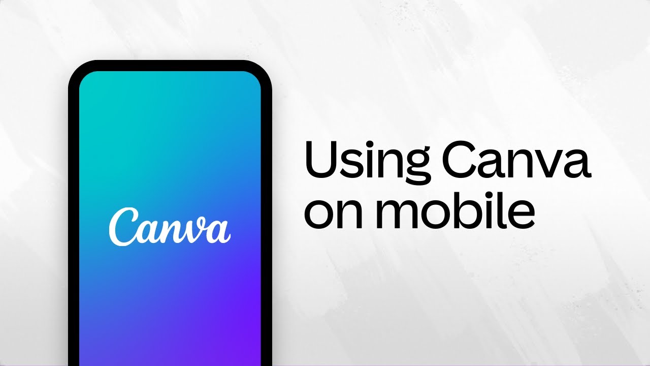 How to use Canva on your mobile (1/10) 