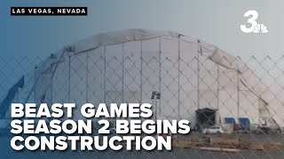 MrBeast begins secretive construction on Beast Games season 2