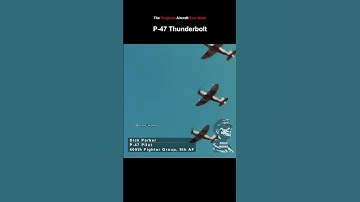P-47 Thunderbolt-crashlandingen | Geluidsontwerp, verbeterd #ww2 #p47thunderbolt #geschiedenis