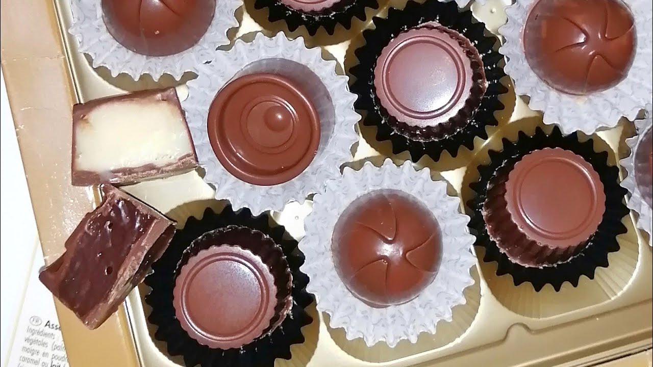 حلويات العيد 2021 شوكولا بدون طهو محشية بثلاث نكهات - Chocolat fait maison