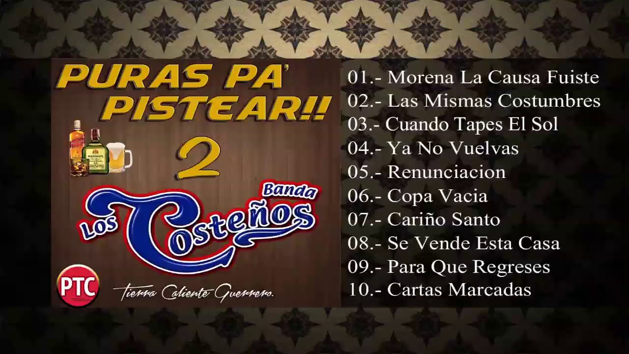 Puras pa pistear Banda Costenos (CD COMPLETO)