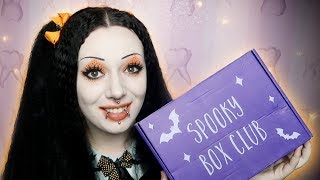 Spooky Box Club 'Darkness in Bloom' Box Unboxing! Toxic Tears