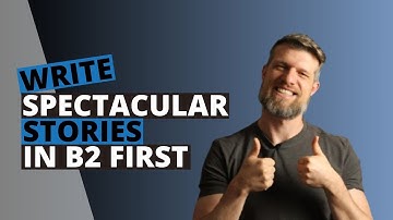 Cambridge B2 First (FCE) - How To Write A Story