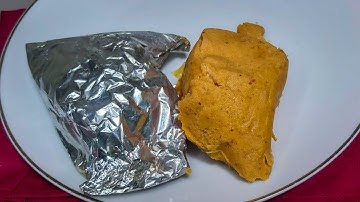 How to make moimoi from scratch using aluminium foil paper