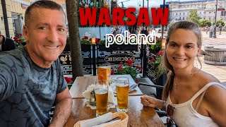 BLEW our minds, WARSAW Poland is amazing full time travel nomads  I  vlog 6  I  John & Teri Just Go