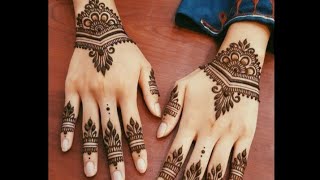 Beautiful Back Hand Mehndi Design Trend 2020 By Aisha Design
