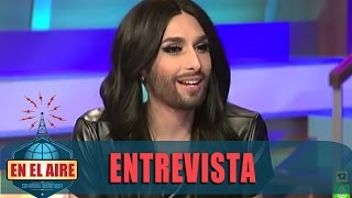 Conchita Wurst: "Todos podemos ser imparables. Busca la mejor versión de ti mismo" - En el aire