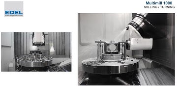 EDEL MultiMill 1000 5-Axis Milling Machine / Turning Machine