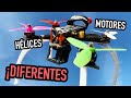 DRONKENSTEIN: ¿Puede un DRONE volar con MOTORES y HÉLICES diferentes?
