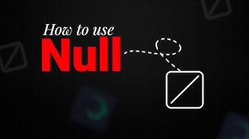 How To use Null Object In Alight Motion 🔥