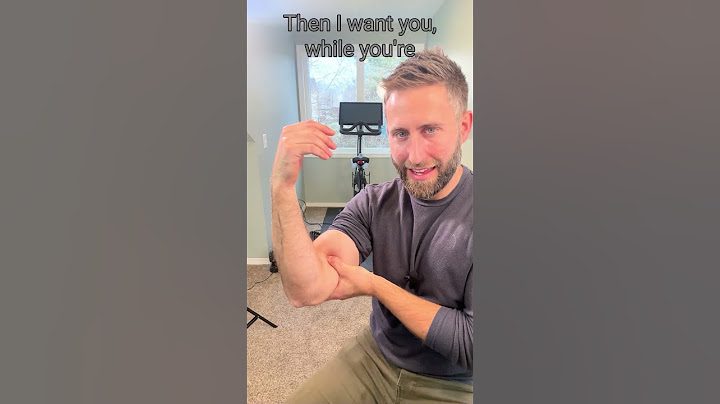 Elbow Pain RELIEF in Seconds!