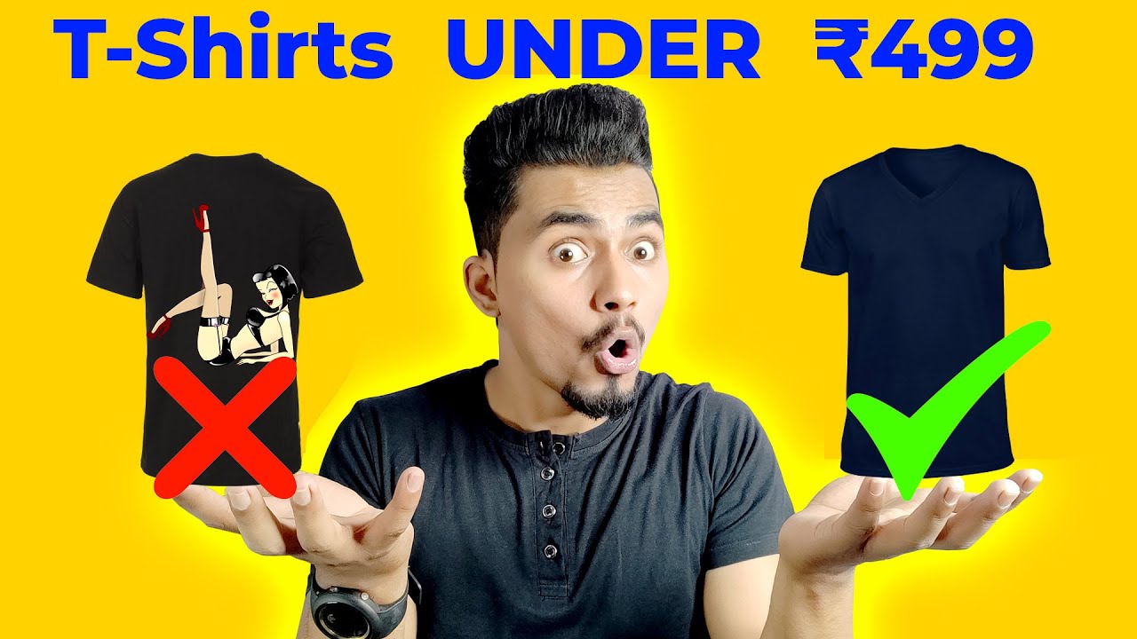 2021 Best Budget TSHIRTS UNDER 499 for SUMMERS TOP TSHIRT BRANDS