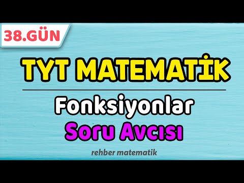 Fonksiyonlar Soru Avcısı | 49 Günde TYT Matematik 38.Gün #rmtayfa #2021tayfa