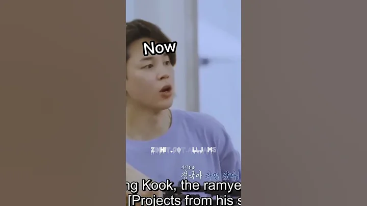 Jimin calling jungkook for ramen -- Some things never changes -- Jikook💕