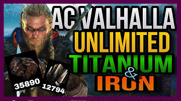 How to get Unlimited Titanium and Iron Farming location in Assassins Creed Valhalla