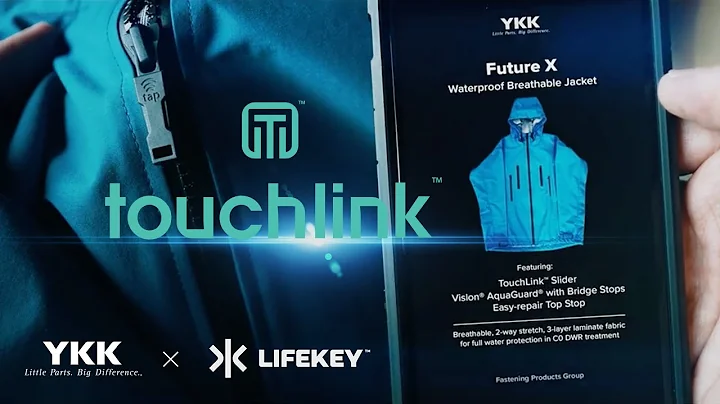 【YKK OFFICIAL】Lifekey x YKK® TouchLink™ Smart Zipper