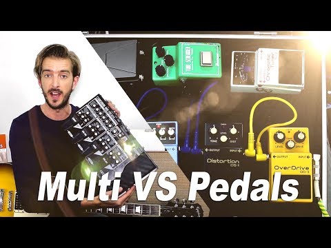 Stompbox Pedals VS Multi Effects - PROS and CONS