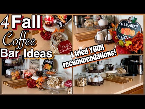 Fall Coffee Bar Ideas
