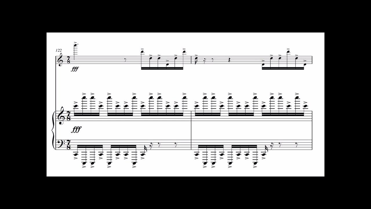 "Rumination and Manifestation" for Tenor Saxophone and Piano (with score) by Keane Southard