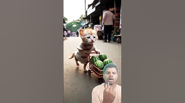 पार्ट 25 😹 Chú mèo con tội nghiệp bị bạn bè chế giễu vì chơi máy bay cũ ở bãi rác #JDVP  #shorts