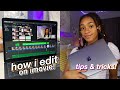 how i edit my youtube videos using imovie!