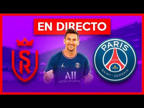 REIMS VS PSG EN VIVO - JUEGA MESSI | NARRACION EMOCIONANTE - SOLO AUDIO