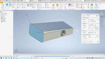 Autodesk Inventor 2021 : 3 :  Advanced Extrusion