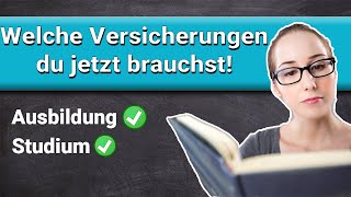 Die 2 Wichtigsten Versicherungen Nach Studiumausbildung I Sepp Hölzel