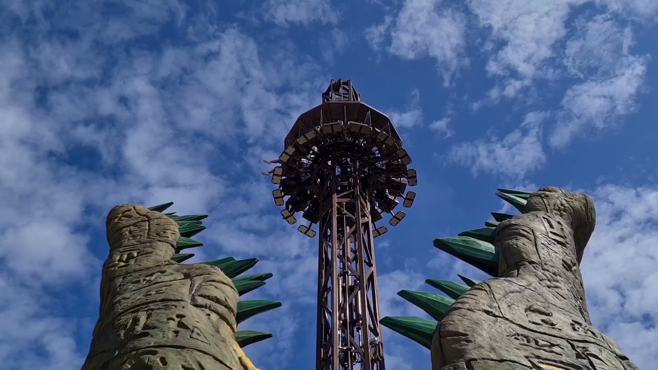 CROC DROP at Chessington World Of Adventures including on ride footage.