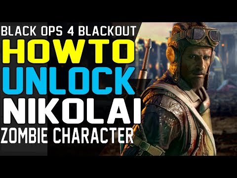 HOW TO UNLOCK NIKOLAI - BLACKOUT ZOMBIE CHARACTER TUTORIAL GUIDE Unlock Blackout Characters - HOW TO UNLOCK NIKOLAI - BLACKOUT ZOMBIE CHARACTER TUTORIAL GUIDE Unlock Blackout Characters