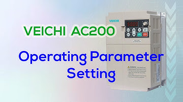 VEICHI Inverter Operation command setting
