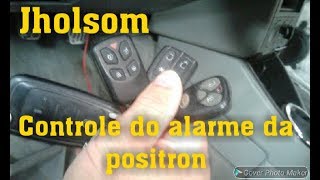 COMO CODIFICAR CONTROLE NO ALARME POSITRON  FÁCIL